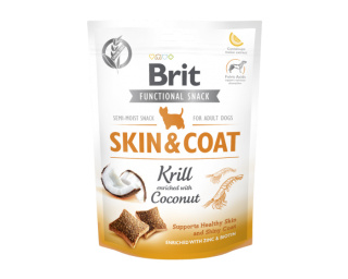 BRIT CARE PRZYSMAK "SIERŚĆ I SKÓRA" Z KRYLEM (SKORUPIAKIEM) 150g