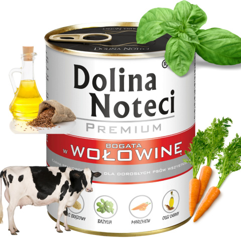 DOLINA NOTECI PREMIUM ZESTAW mix smaków 10x 800g + GRATIS