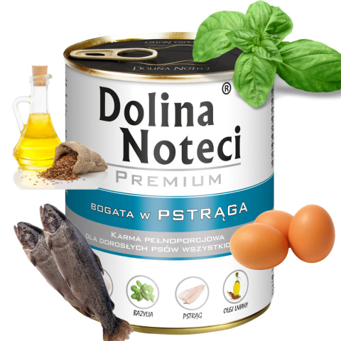 DOLINA NOTECI PREMIUM ZESTAW mix smaków 10x 800g + GRATIS