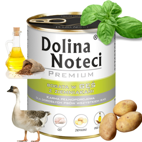 DOLINA NOTECI PREMIUM ZESTAW mix smaków 10x 800g + GRATIS