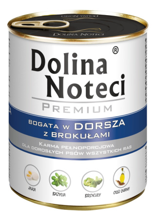 DOLINA NOTECI Premium bogata w dorsza z brokułami 800g