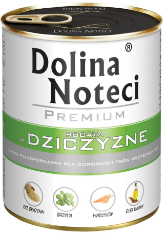 Dolina Noteci Premium bogata w dziczyznę 800g