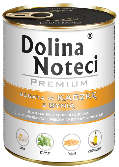 Dolina Noteci Premium bogata w kaczkę z dynią 800g