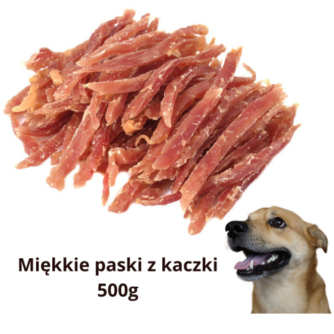 Miękkie paski z kaczki 500g