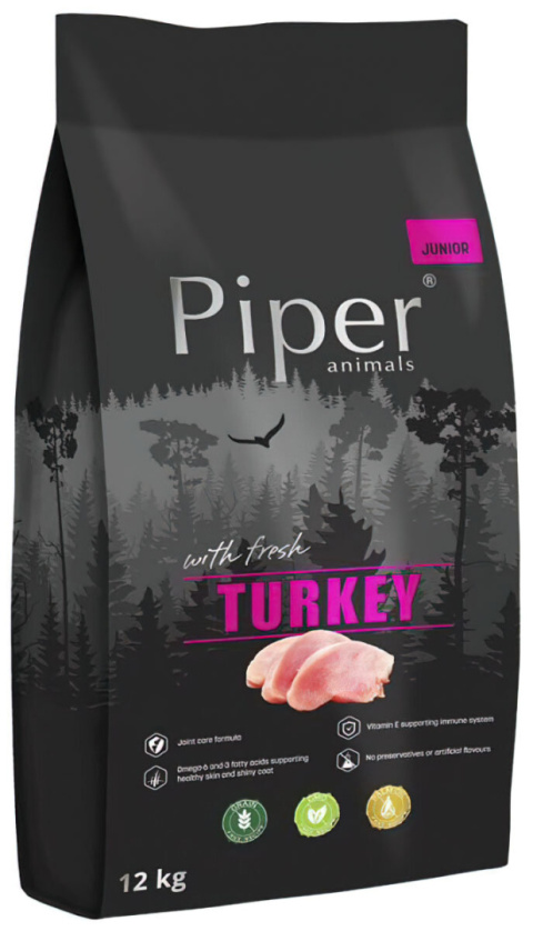 Piper Animals z indykiem dla juniora 12 kg