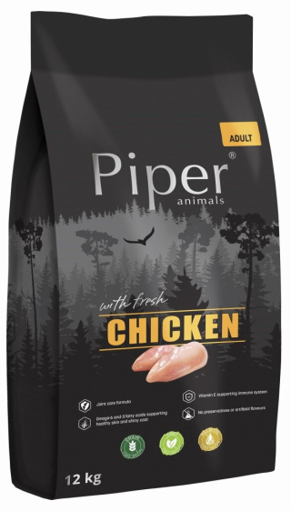 Piper Animals z kurczakiem 12 kg